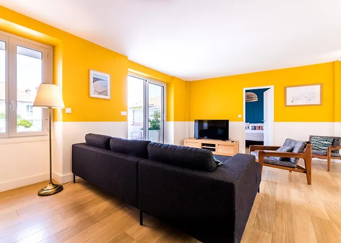 דירה Les Halles Keyweek Duplex With Terrace And Parking In Center
